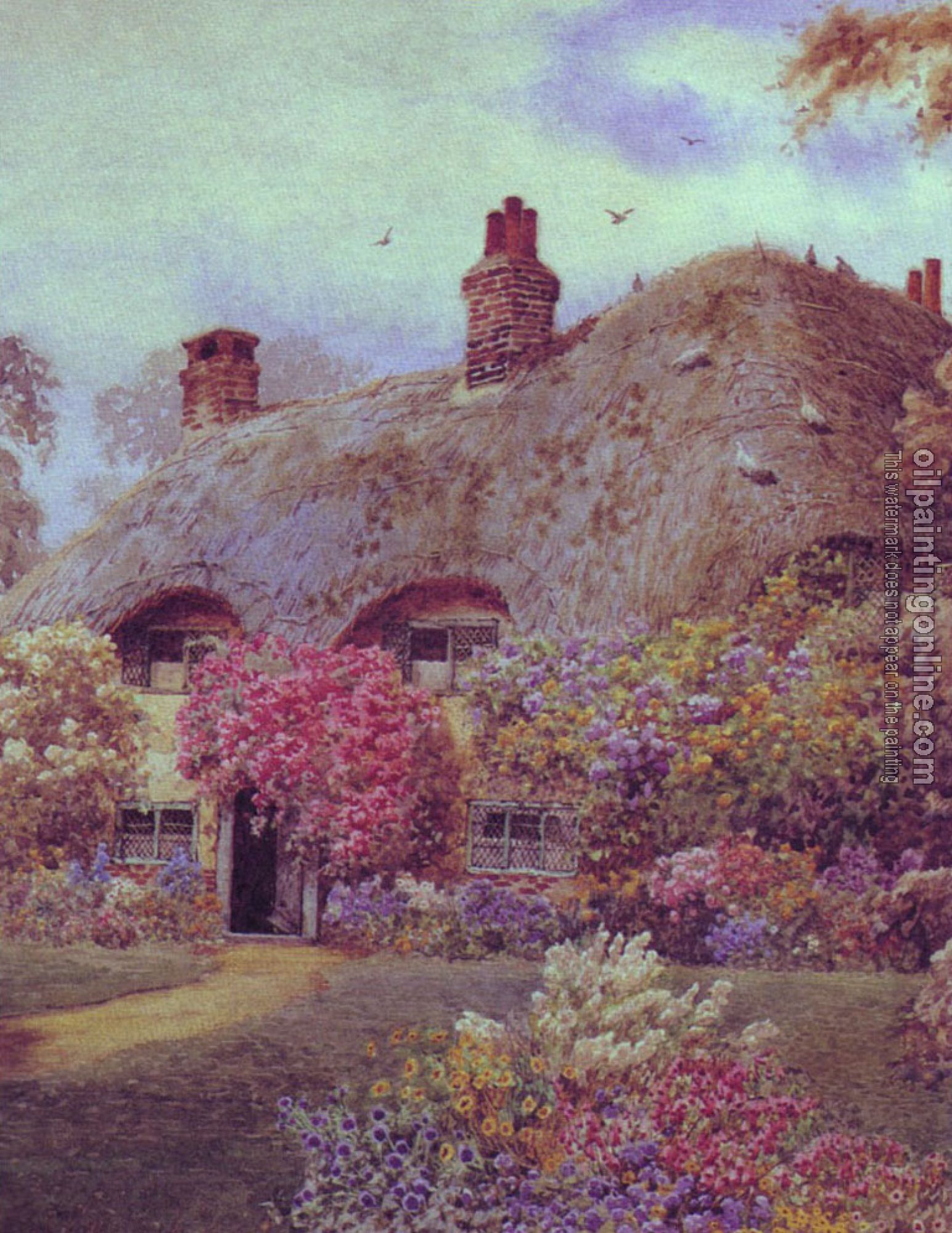 Oil Painting Reproduction - At madehurst, Sussex